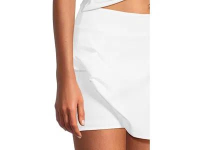 Beyond Yoga Space Dye Points Crossover Skirt In White