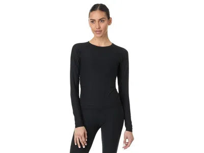 Beyond Yoga Classic Crew Pullover In Black