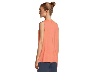 L.l.bean Streamside Tank Top Split-neck In Orange