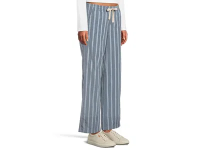 L.l.bean Lakewashed Pull-on Wide Leg Pants In Blue