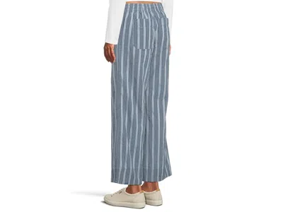 L.l.bean Lakewashed Pull-on Wide Leg Pants In Blue