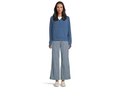 L.l.bean Lakewashed Pull-on Wide Leg Pants In Blue