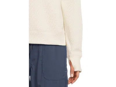 L.l.bean Ridgeknit Half Zipper Pullover In Neutral