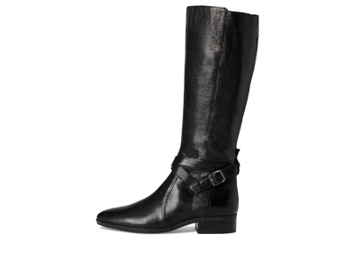 Naturalizer Rena2 Narrow Calf Boots In Black