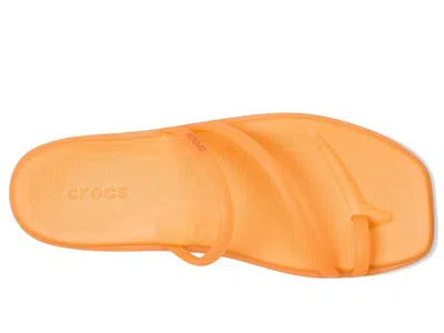 Crocs Miami Toe Loop Sandal In Orange