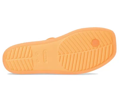 Crocs Miami Toe Loop Sandal In Orange