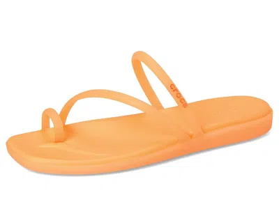 Crocs Miami Toe Loop Sandal In Orange