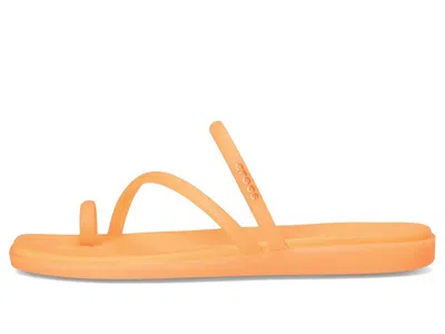 Crocs Miami Toe Loop Sandal In Orange