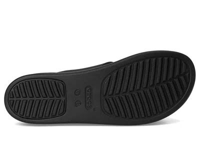 Crocs Brooklyn Bucle Low Low Buckle-strap Sandals In Black