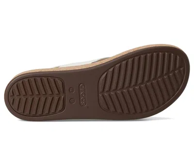 Crocs Brooklyn Cork Low Wedge In Multi