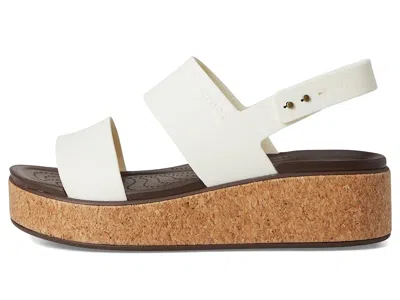 Crocs Brooklyn Cork Low Wedge In Multi