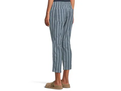 L.l.bean Lakewashed Chino Pull-on Chambray Pants Ankle In Blue