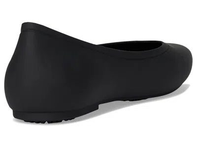 Crocs Work On The Clock Work Flats In Black