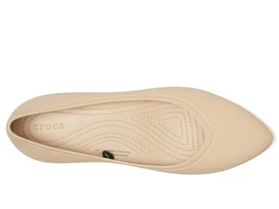 Crocs Work On The Clock Work Flats In Brown