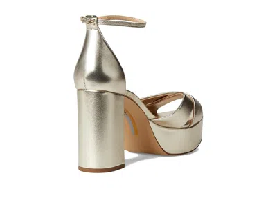 Sam Edelman Jullian Ankle Strap Platform Sandal In Neutral
