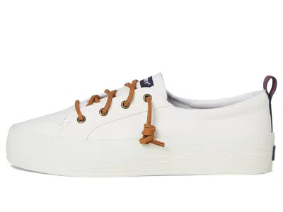 Sperry Crest Vibe Platform In White
