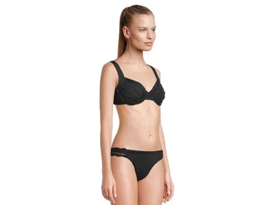 Becca Color Code Francesca Way Underwire Bra Top In Black