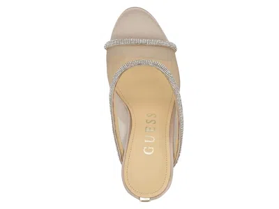 Guess Mansa Mesh Sandal In Neutral