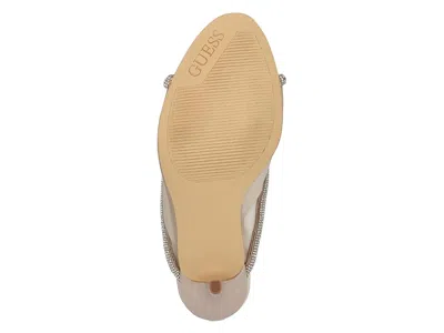 Guess Mansa Mesh Sandal In Neutral