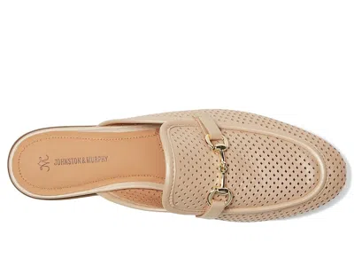 Johnston & Murphy Ali Perforated Bit Mule In Neutral