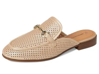 Johnston & Murphy Ali Perforated Bit Mule In Neutral