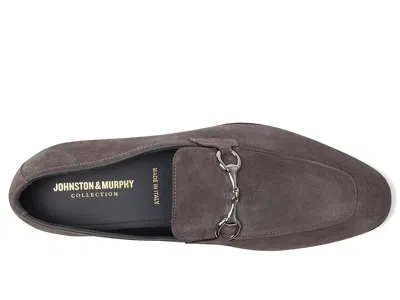 Johnston & Murphy Collection Taylor Bit Loafer In Gray