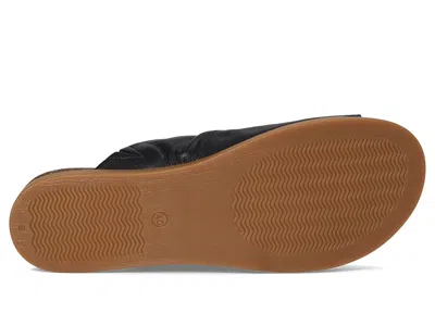 Spring Step Bates Toe Loop Sandal In Black