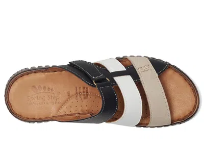 Spring Step Olly Slide Sandal In Black