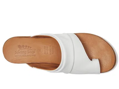 Spring Step Bates In White