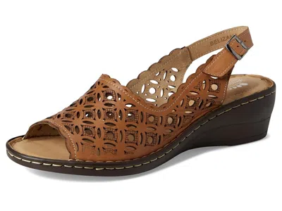 Spring Step Belizana Wedge Sandal In Multi