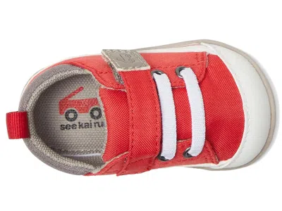 See Kai Run Kids' Stevie Mini Sneaker In Red