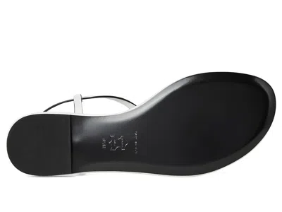Tory Burch Ring T-strap Sandal In White