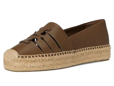 Tory Burch Ines Strap Platform Espadrille In Brown