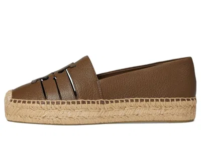 Tory Burch Ines Strap Platform Espadrille In Brown