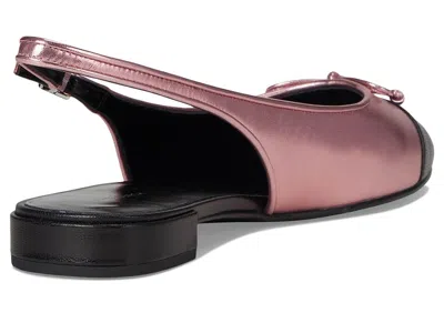 Tory Burch Cap-toe Slingback Ballet In Multi