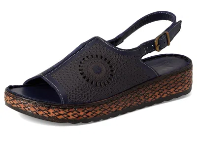 Spring Step Cordero Sandal In Blue