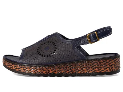 Spring Step Cordero Sandal In Blue