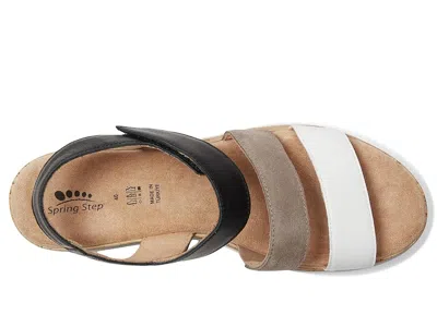 Spring Step Acey Wedge Platform Sandal In Multi