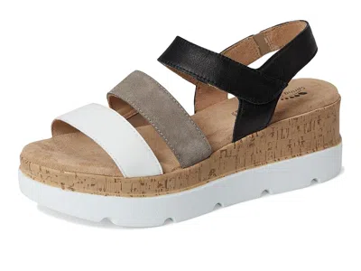 Spring Step Acey Wedge Platform Sandal In Multi