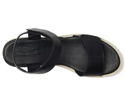 Spring Step Hileman Platform Sandal In Black