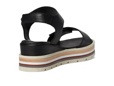 Spring Step Hileman Platform Sandal In Black