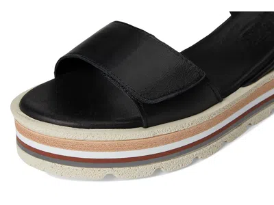 Spring Step Hileman Platform Sandal In Black