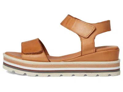 Spring Step Hileman Platform Sandal In Brown