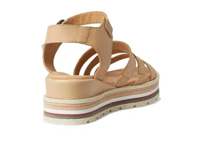Spring Step Gosalina Platform Sandal In Brown