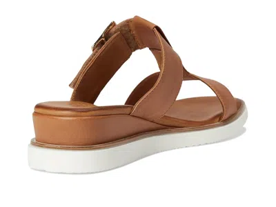 Spring Step Seaport Slide Sandal In Brown