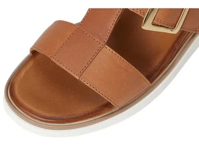 Spring Step Seaport Slide Sandal In Brown