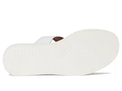 Spring Step Seaport Slide Sandal In White