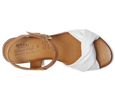 Spring Step Nihira Sandal In White