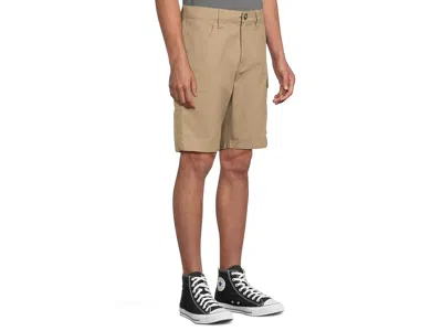 Volcom Caliper Ii Relaxed Work Shorts In Neutral