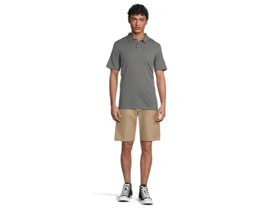 Volcom Caliper Ii Relaxed Work Shorts In Neutral